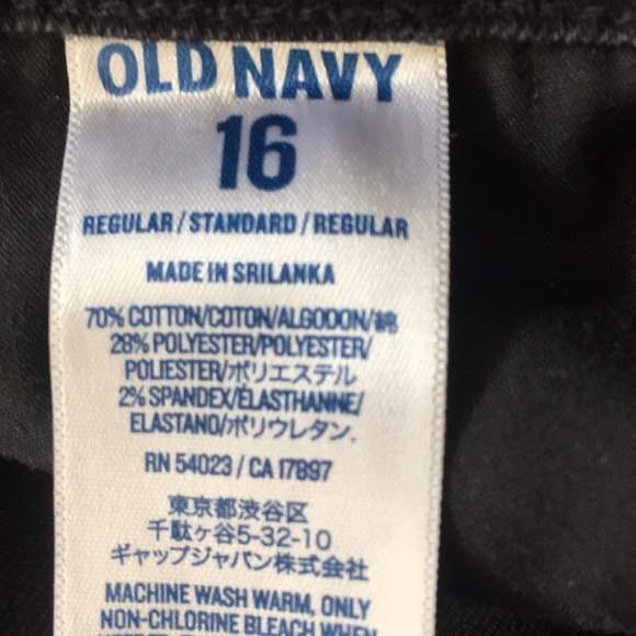 Old Navy Flirt Black Jeans - 16 - Picture 4 of 5